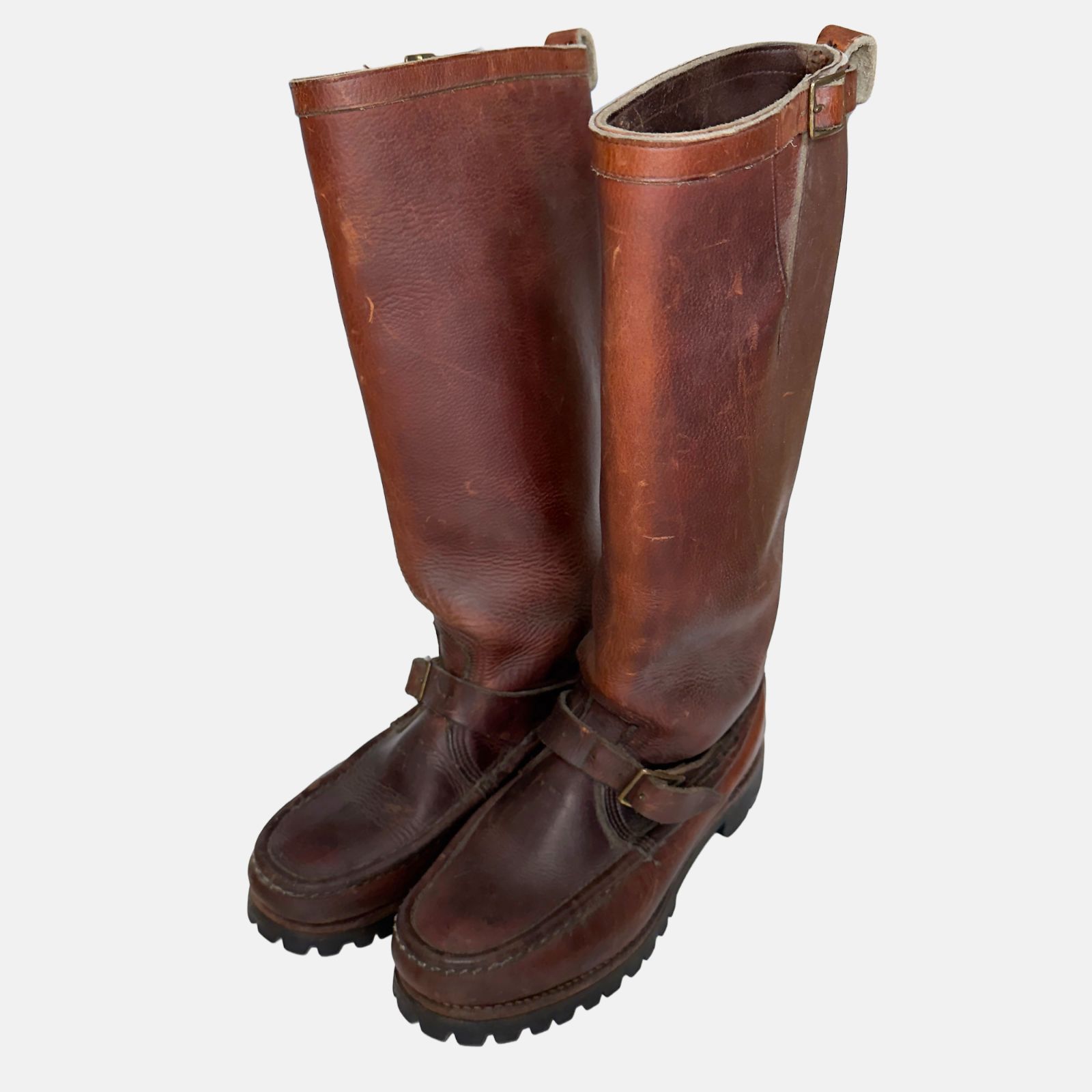 Russell Moccasin ラッセルモカシン レザー ブーツ モックトゥ ロング