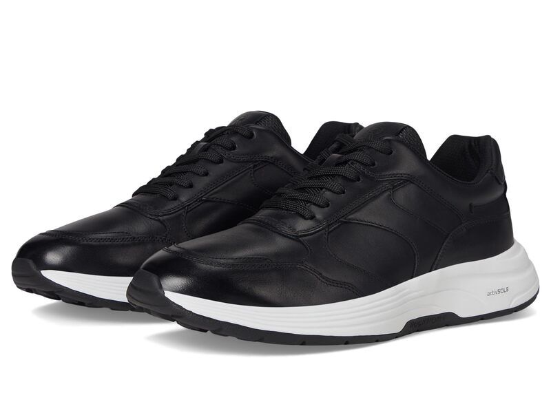 ロックポート メンズ シューズ ブーツ・レインブーツ Rockport Harrison Black Leather ブラック
