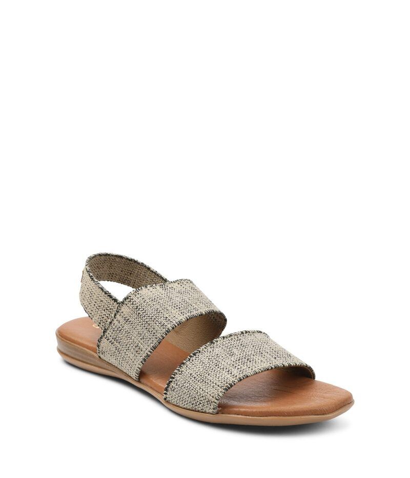 アンドレア アース レディース シューズ スニーカー サンダル Andre Assous Nigella Featherweight Sandal BlackBeige ブラック