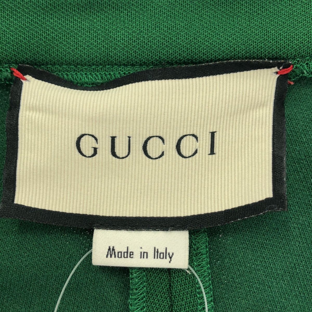 GUCCI グッチ シェリーライントラックパンツ グリーン M - メルカリ