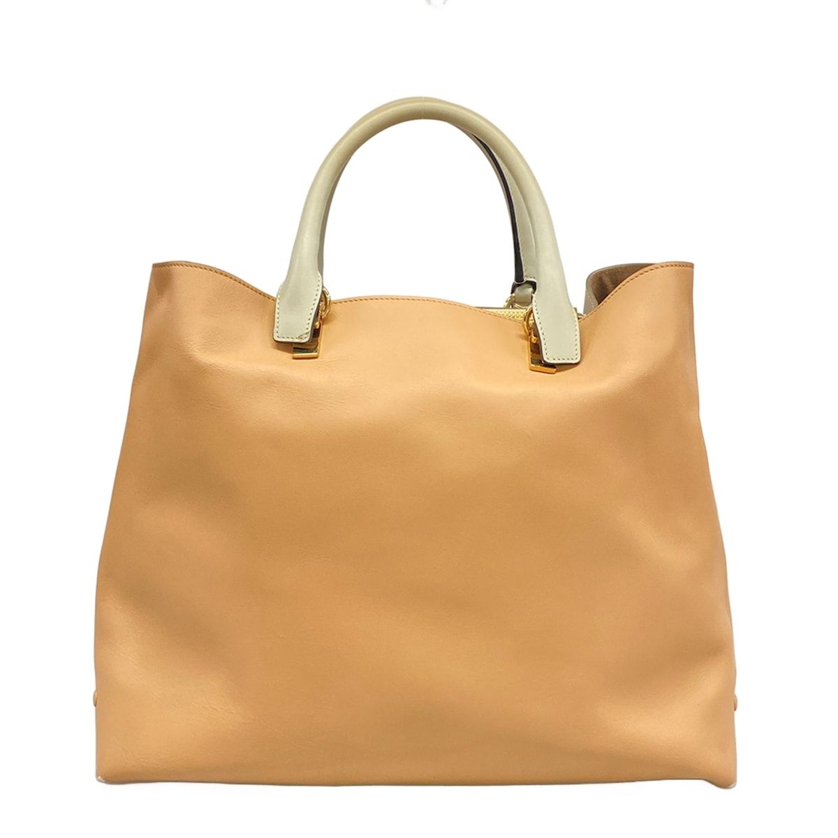 Chloe(クロエ) トートバッグ ベイリー グレーベージュ×ブラウン×ライト