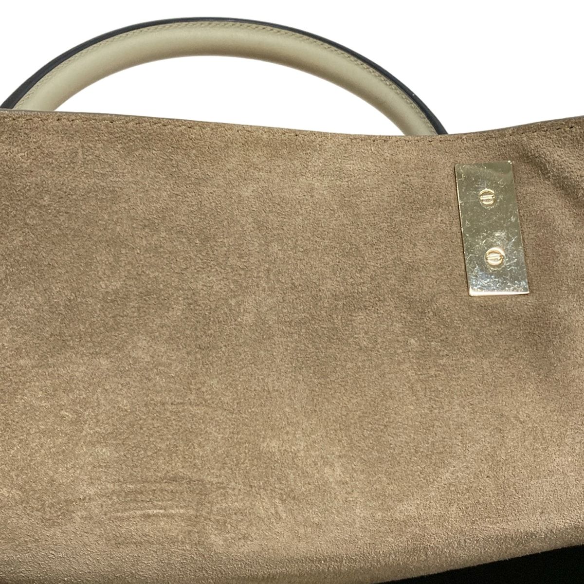 Chloe(クロエ) トートバッグ ベイリー グレーベージュ×ブラウン×ライト