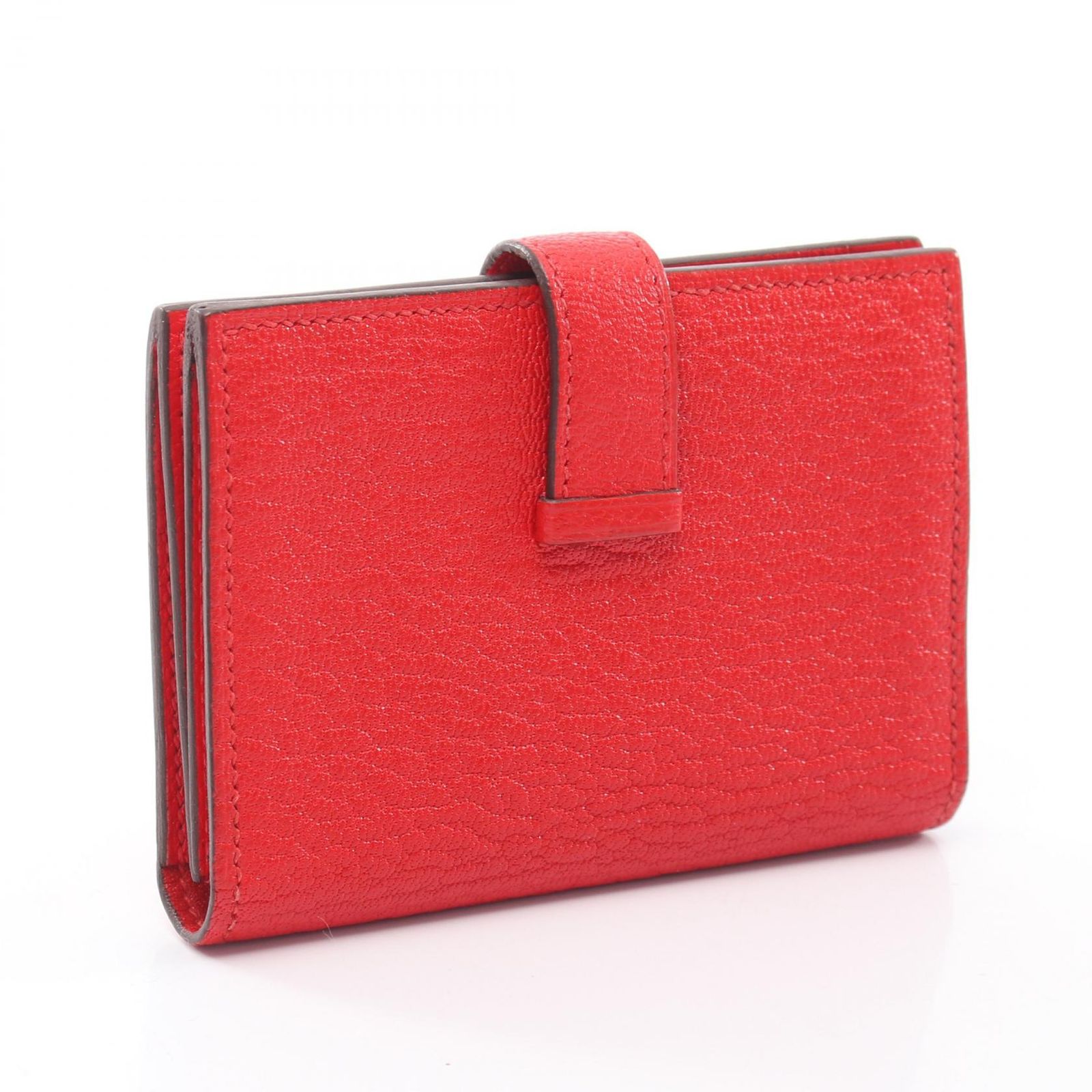 本格派ま！HERMES エルメス ベアン ルージュトマト カードケースカード