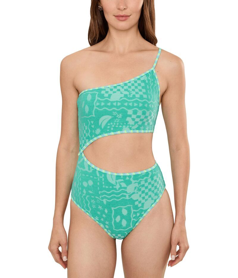 ビーチライオット レディース 水着 上下セット Beach Riot Liora One Piece Aqua Haze アクア