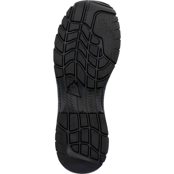 ロッキー メンズ シューズ ブーツ・レインブーツ Rocky 6 Black Side Zipublic Service Boot Black ブラック