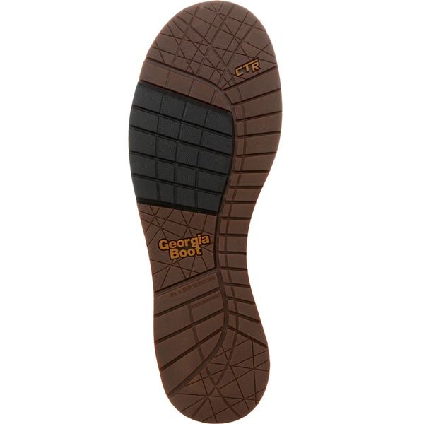 ジョージブーツ メンズ シューズ ブーツ・レインブーツ チェルシー Georgia Boot Amp Lt Wedge Waterproof Chelsea Work Boot Brown ブラウン