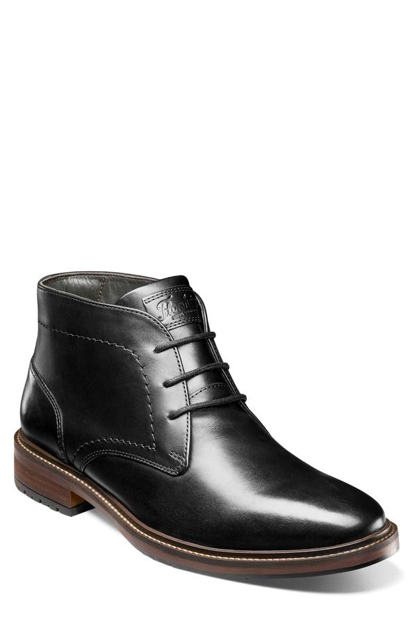 フローシャイム メンズ シューズ ブーツ・レインブーツ Florsheim Forge Chukka Boot Black ブラック