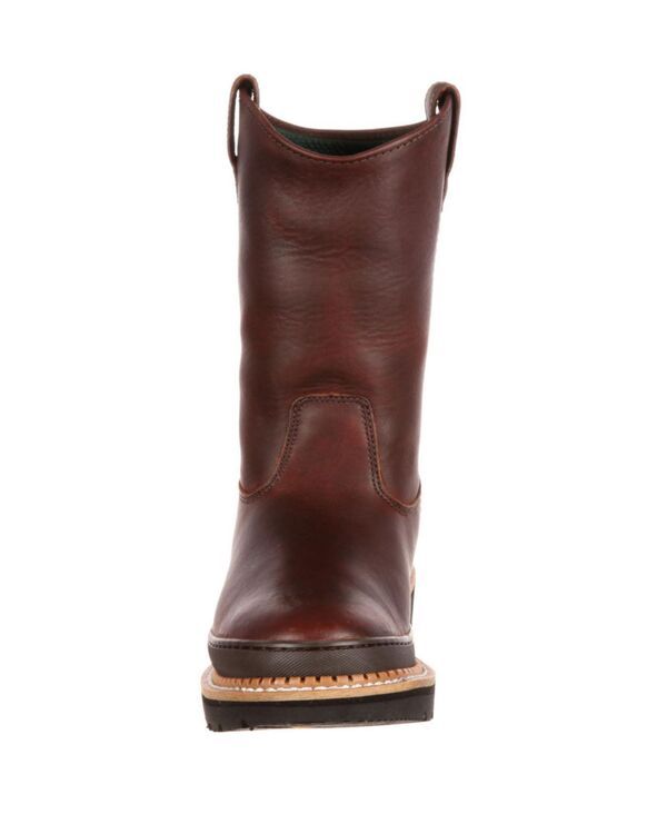 ジョージブーツ メンズ シューズ ブーツ・レインブーツ GEORGIA BOOT Mens Giant PullOn Work Boot Soggy brown ブラウン