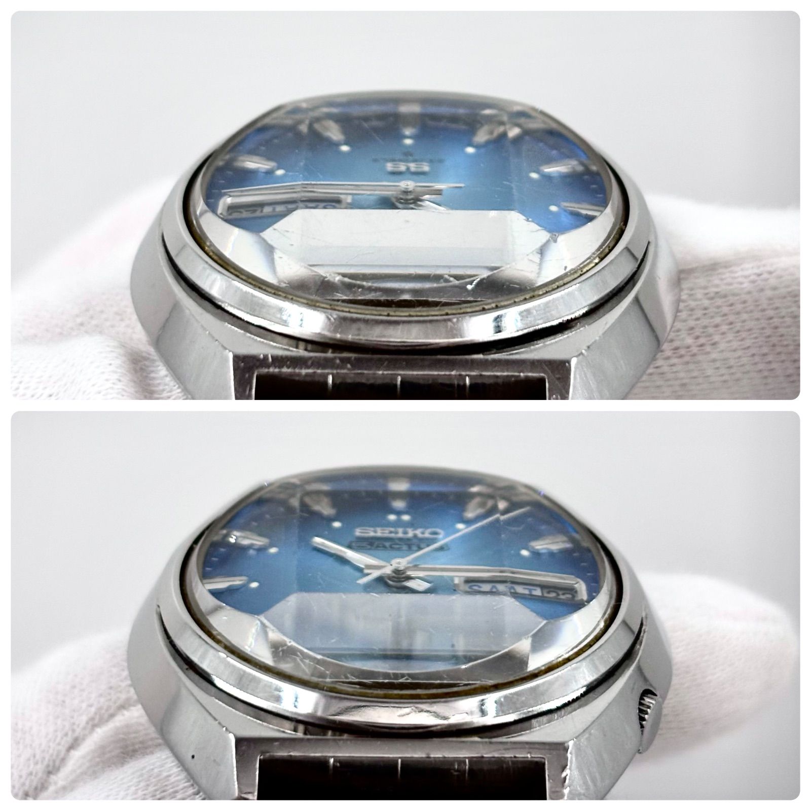 稼働/純正ブレス】SEIKO/セイコー 5 ACTUS/ファイブアクタス 腕時計