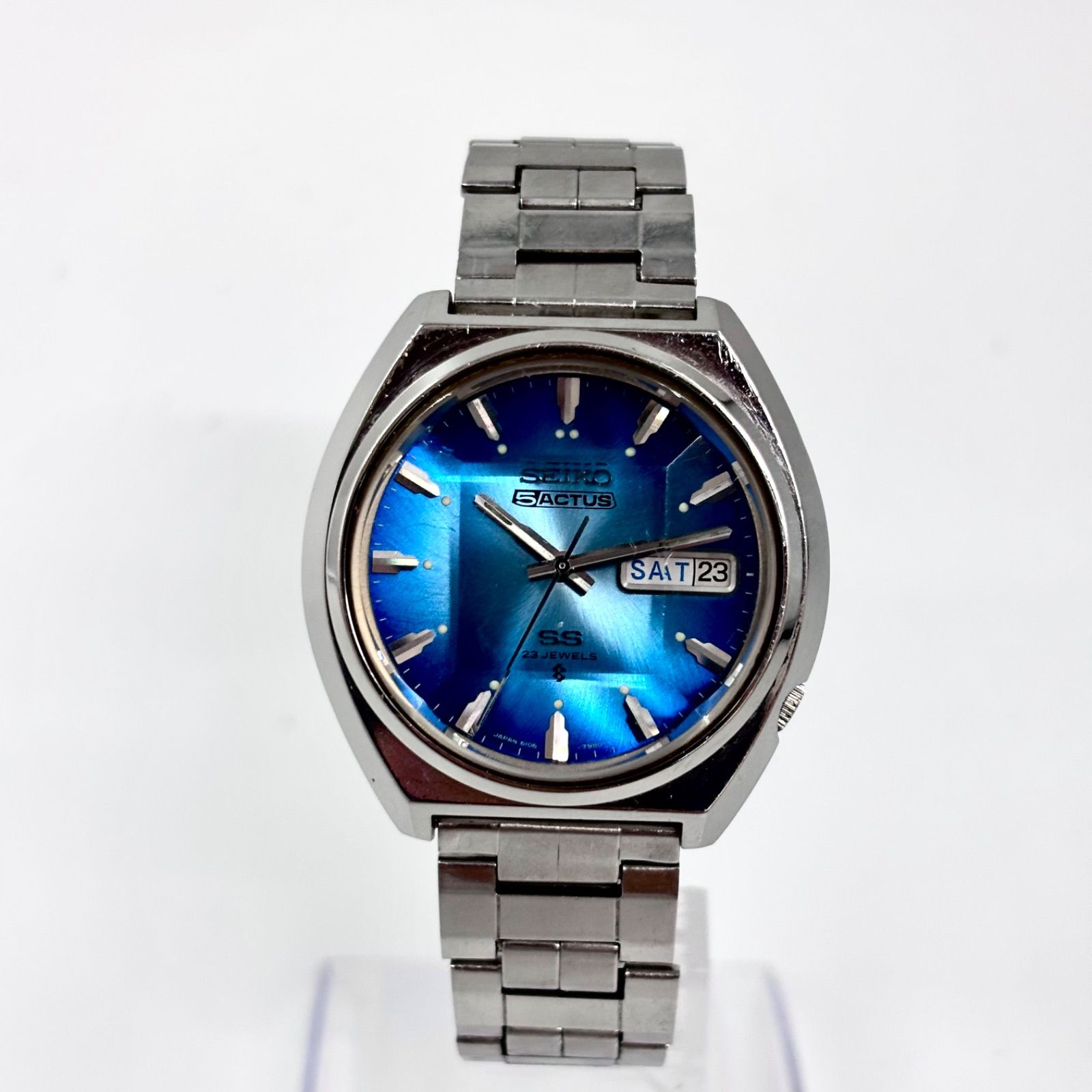 稼働/純正ブレス】SEIKO/セイコー 5 ACTUS/ファイブアクタス 腕時計