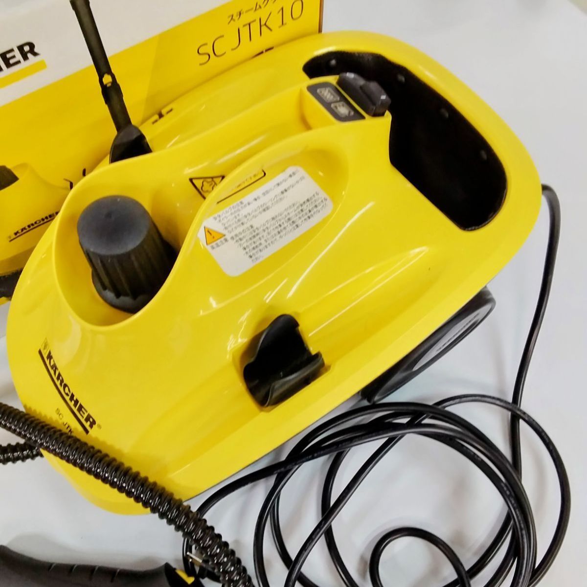 ケルヒャー スチームクリーナー SC－JTK10　美品　元箱付き 美品】ケルヒャー スチームクリーナー SC JTK10 付属品多数 動作確認