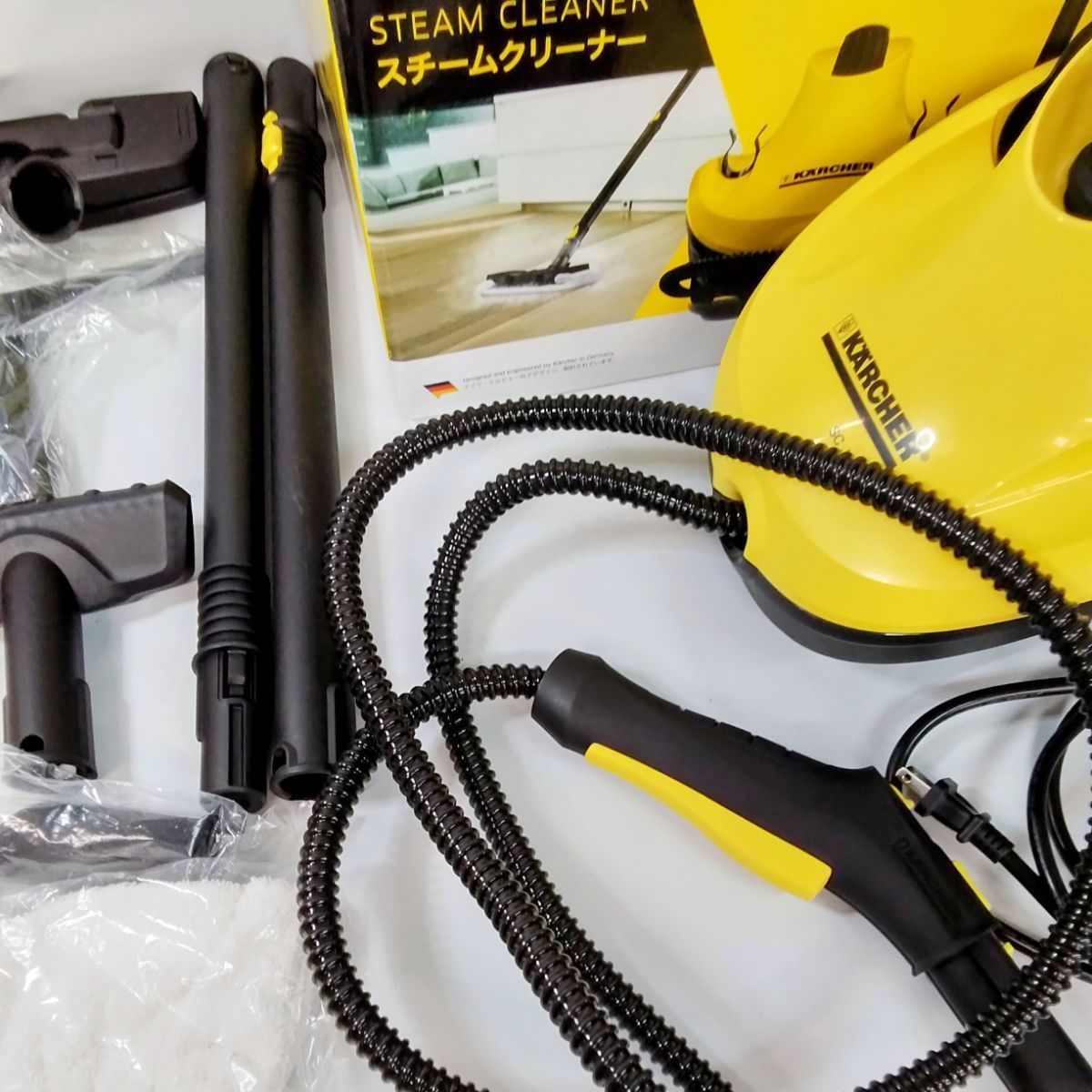 美品】ケルヒャー スチームクリーナー SC JTK10 付属品多数 動作確認