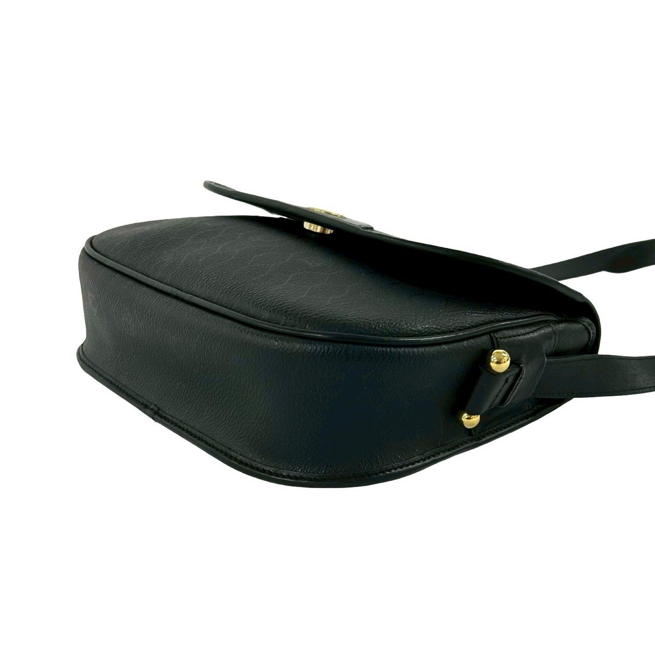 極 美品 Christian Dior ディオール ヴィンテージ ロゴ 金具 ハニカム