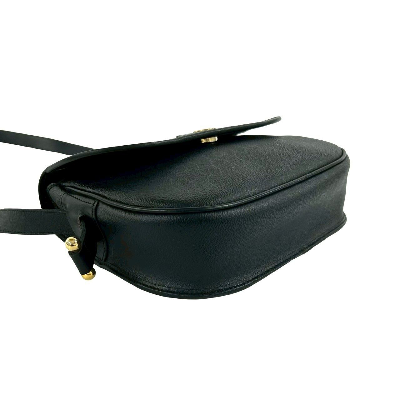 極 美品 Christian Dior ディオール ヴィンテージ ロゴ 金具 ハニカム
