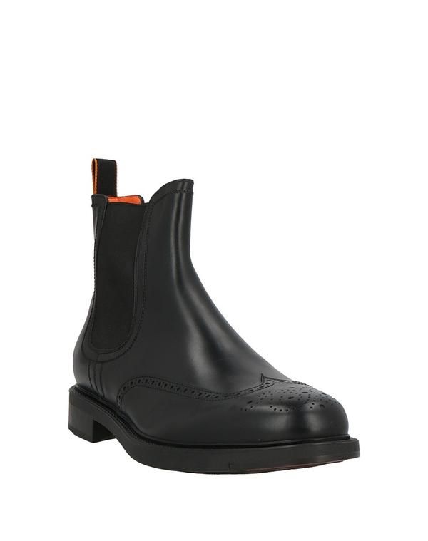 サントーニ メンズ シューズ ブーツ・レインブーツ SANTONI ショートブーツ Black ブラック