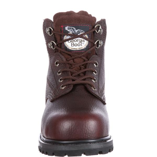 ジョージブーツ メンズ シューズ ブーツ・レインブーツ Tシャツ Georgia Boot Oiler Steel Toe Waterproof Work Boot Brown ブラウン ジョージブーツ メンズ シューズ ブーツ・レインブーツ Tシャツ Georgia Boot Oiler Steel Toe Waterproof Work Boot Brown ブラウン