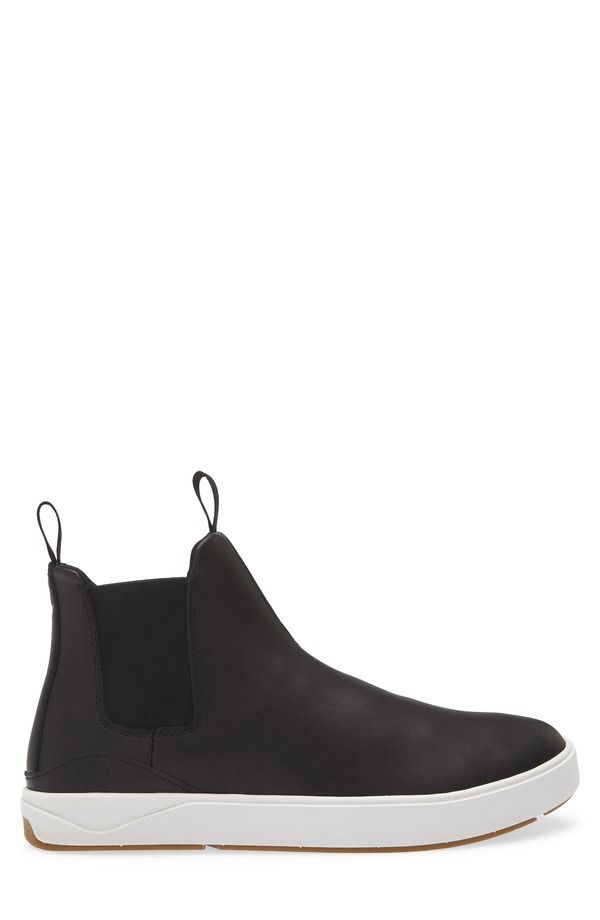 オルカイ メンズ シューズ ブーツ・レインブーツ チェルシーブーツ チェルシー OluKai Laeahi Mid Chelsea Boot Black Black ブラック オルカイ メンズ シューズ ブーツ・レインブーツ チェルシーブーツ チェルシー OluKai Laeahi Mid Chelsea Boot Black Black ブラック
