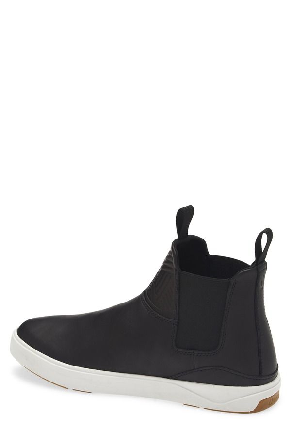 オルカイ メンズ シューズ ブーツ・レインブーツ チェルシーブーツ チェルシー OluKai Laeahi Mid Chelsea Boot Black Black ブラック オルカイ メンズ シューズ ブーツ・レインブーツ チェルシーブーツ チェルシー OluKai Laeahi Mid Chelsea Boot Black Black ブラック