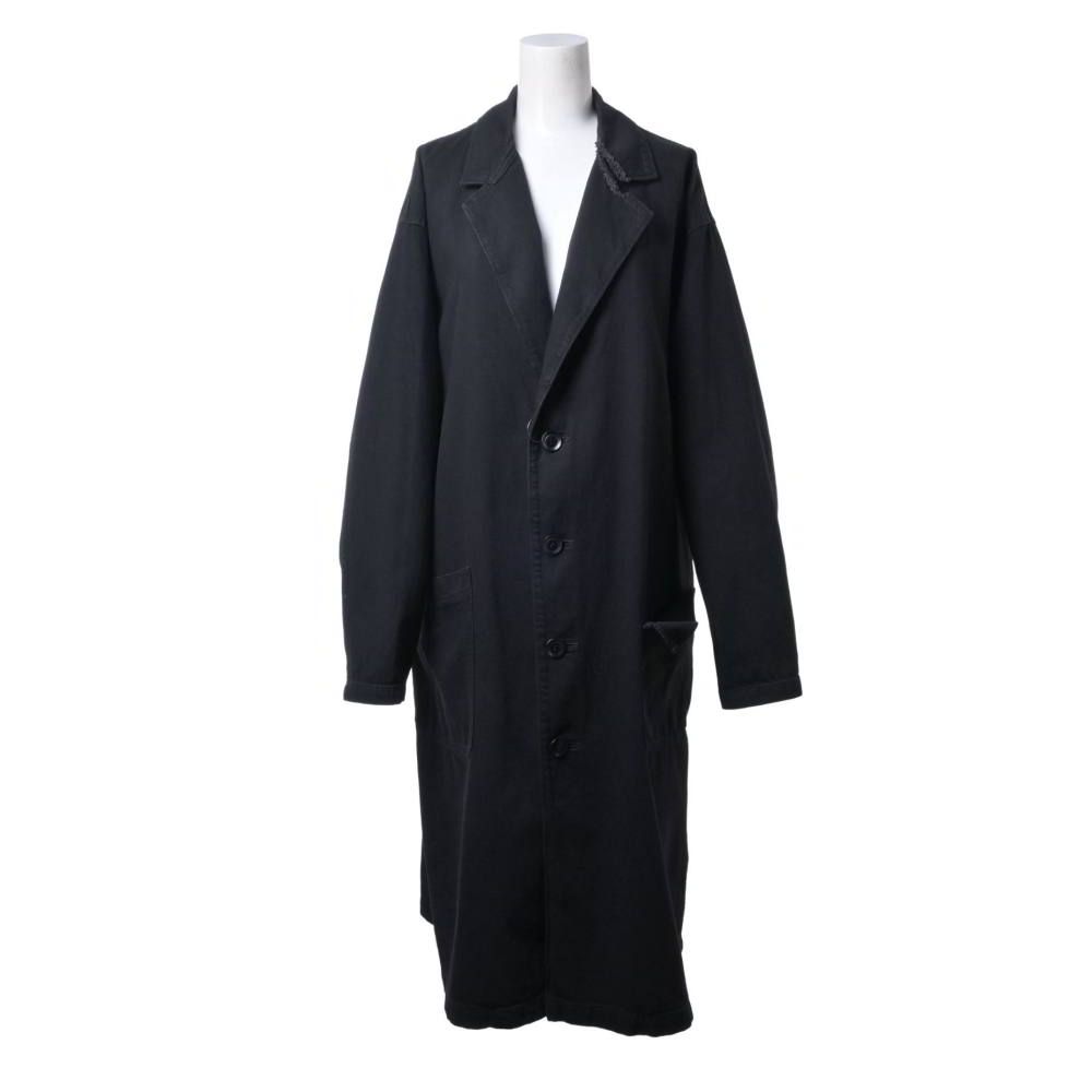 Y's YJ-J12-008 カットオフ デニム オーバー コート