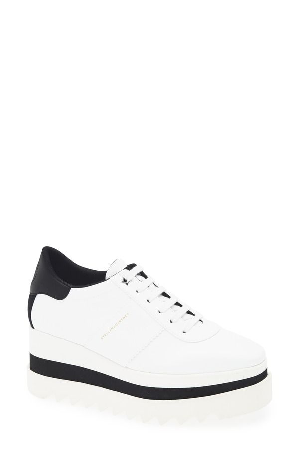 ステラマッカートニー レディース シューズ スニーカー プラットフォーム Stella McCartney Sneakelyse Platform Sneaker White ホワイト