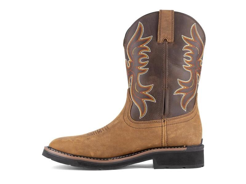 アイロンエイジ メンズ シューズ ブーツ・レインブーツ Iron AgeOutlawork Cowboy Boot Mens Dark Brown ブラウン アイロンエイジ メンズ シューズ ブーツ・レインブーツ Iron AgeOutlawork Cowboy Boot Mens Dark Brown ブラウン