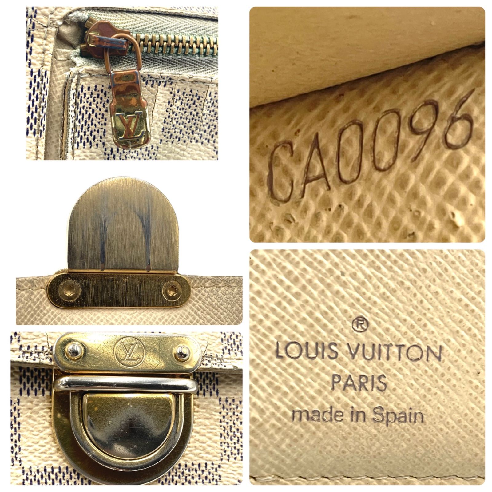 LOUIS VUITTON ルイヴィトン ダミエ アズール ポルトフォイユ コアラ