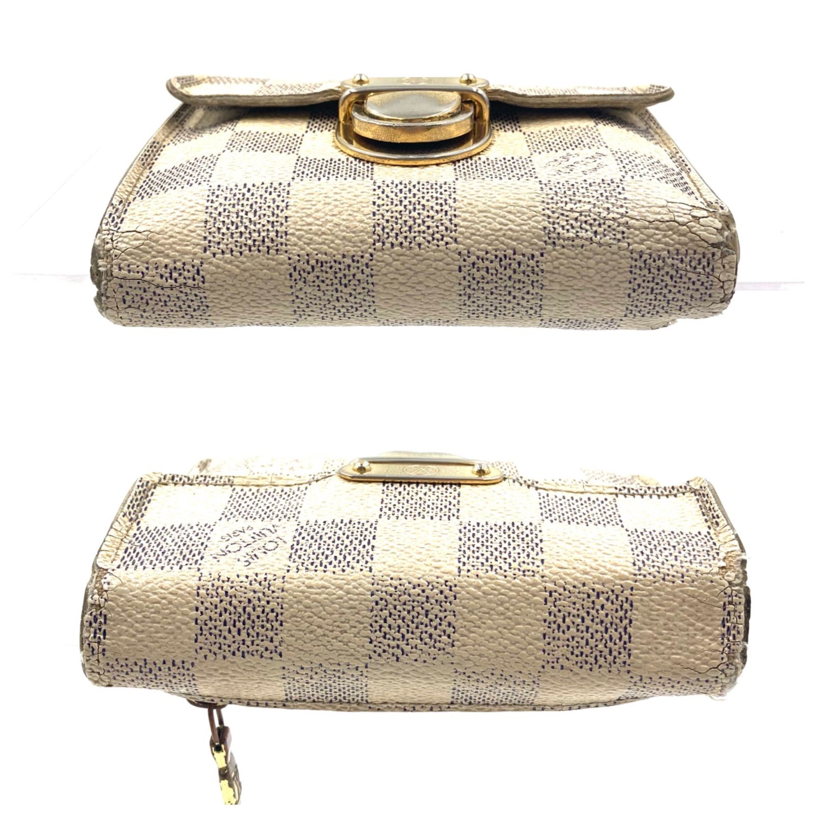 LOUIS VUITTON ルイヴィトン ダミエ アズール ポルトフォイユ コアラ