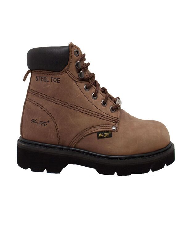 アドテック メンズ シューズ ブーツ・レインブーツ Tシャツ AdTec Mens 6 Steel Toe Work Boot 1981 Brown ブラウン アドテック メンズ シューズ ブーツ・レインブーツ Tシャツ AdTec Mens 6 Steel Toe Work Boot 1981 Brown ブラウン