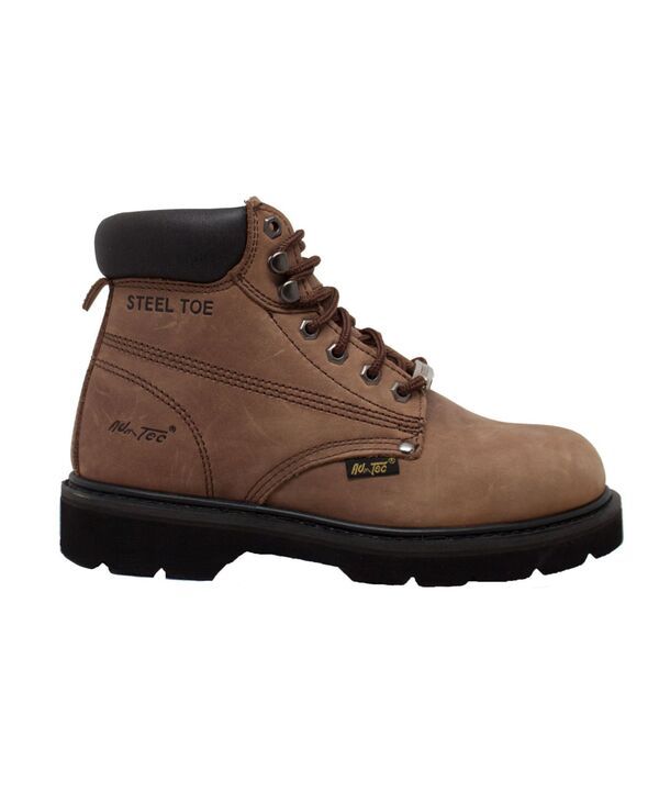 アドテック メンズ シューズ ブーツ・レインブーツ Tシャツ AdTec Mens 6 Steel Toe Work Boot 1981 Brown ブラウン アドテック メンズ シューズ ブーツ・レインブーツ Tシャツ AdTec Mens 6 Steel Toe Work Boot 1981 Brown ブラウン