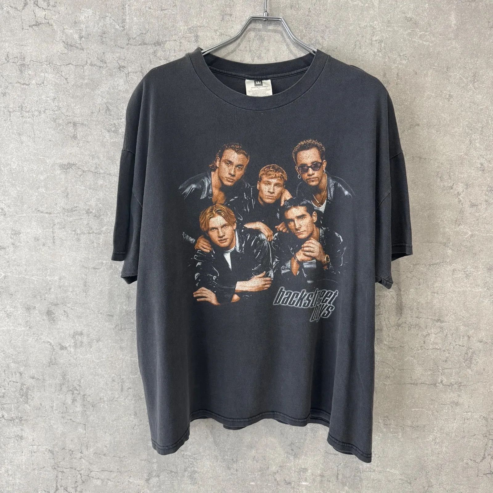 90s BACKSTREET BOYS バックストリートボーイズ 1998 TOUR TEE WINTERLAND XL ウインターランド