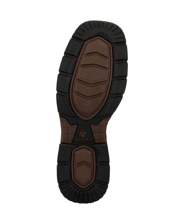 ロッキー メンズ シューズ ブーツ・レインブーツ ROCKY Mens Ride LTE Waterproof Western Boot Brown ブラウン