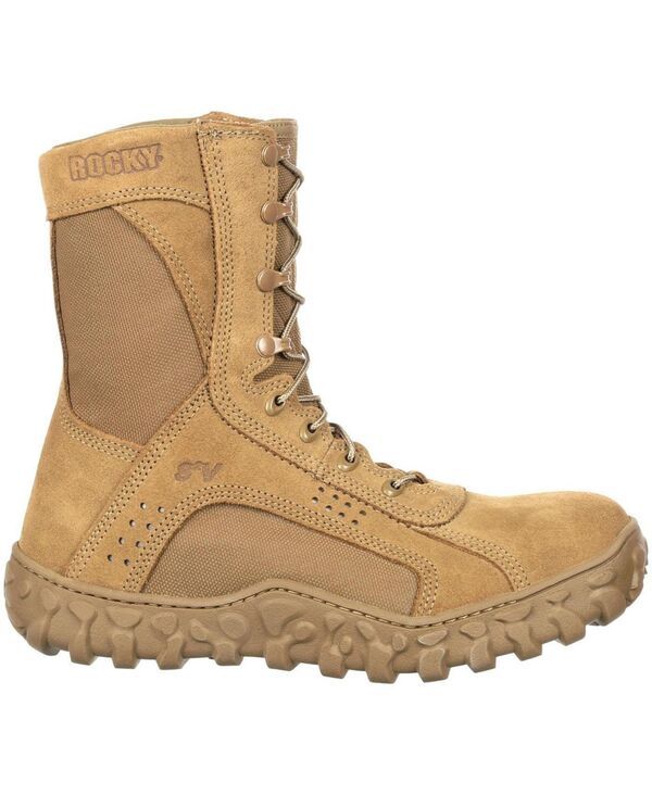 ロッキー メンズ シューズ ブーツ・レインブーツ Tシャツ ROCKY Mens2V Steel Toe Tactical Military Boot Coyote brown ブラウン ロッキー メンズ シューズ ブーツ・レインブーツ Tシャツ ROCKY Mens2V Steel Toe Tactical Military Boot Coyote brown ブラウン