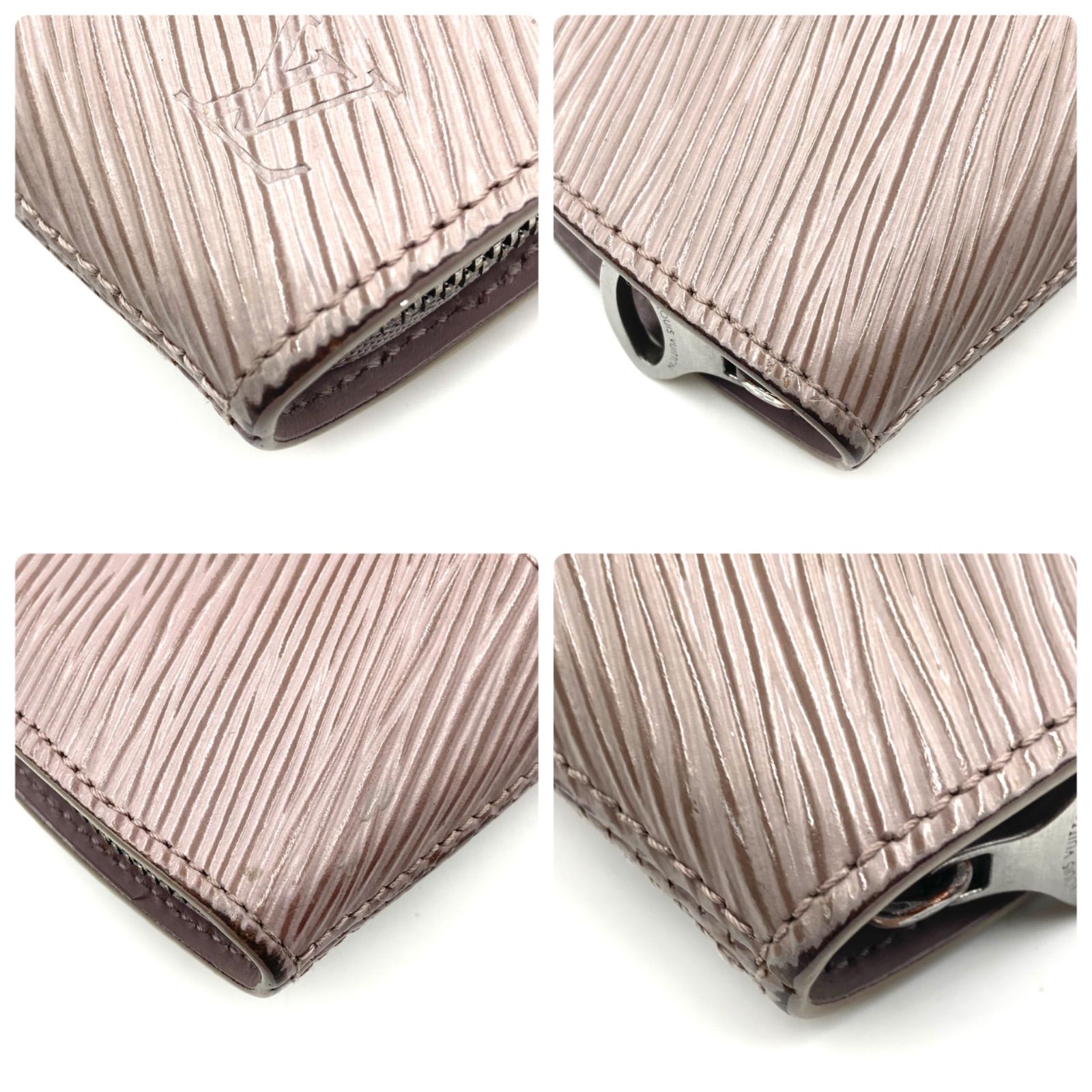 □美品□LOUIS VUITTON ルイヴィト エピ ライラック ポルトモネ・エピZ