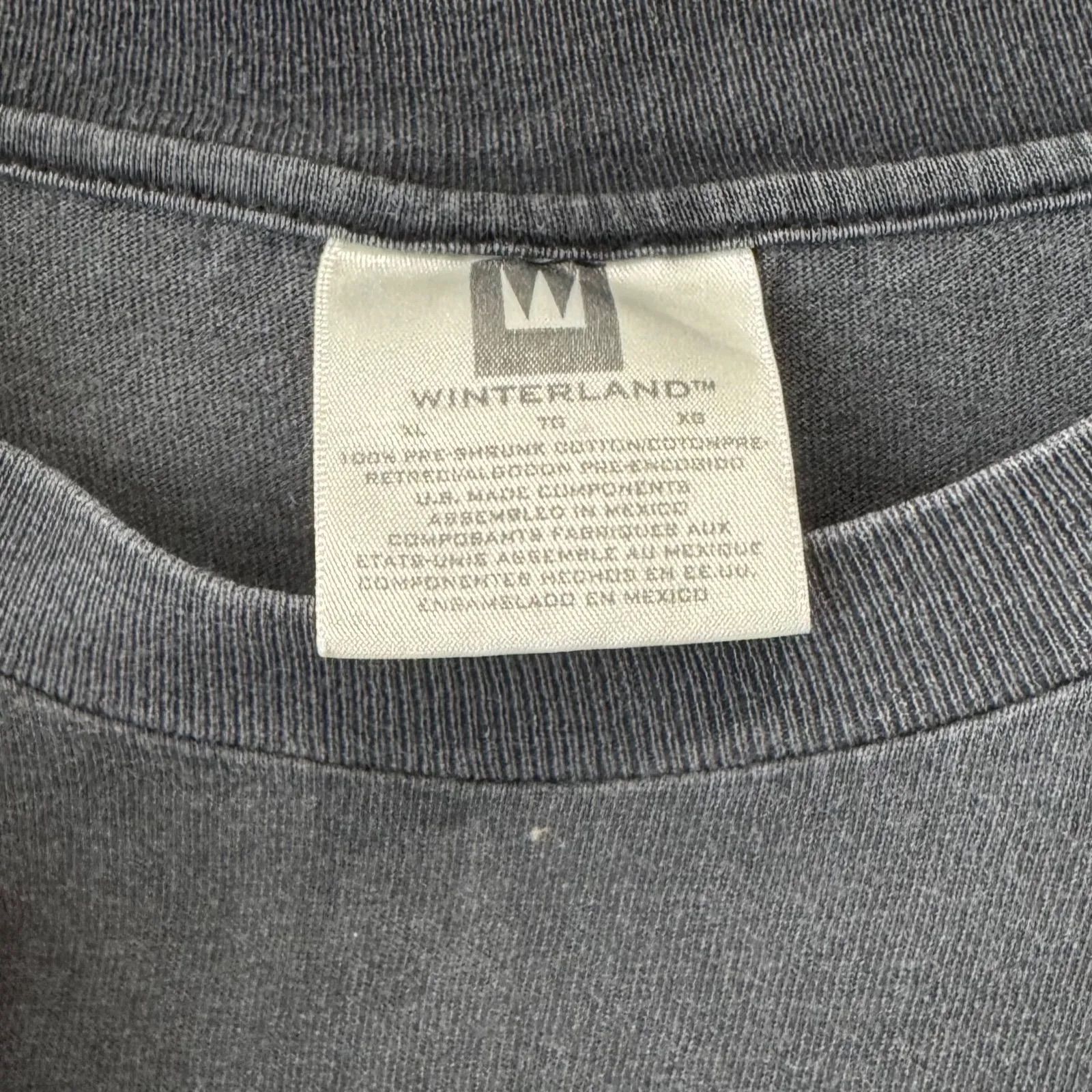 90s BACKSTREET BOYS バックストリートボーイズ 1998 TOUR TEE WINTERLAND XL ウインターランド