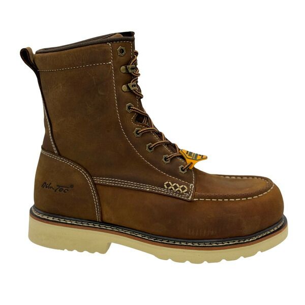 アドテック メンズ シューズ ブーツ・レインブーツ AdTec Apex 8 SR MocToe Work Boots Crazy Horse