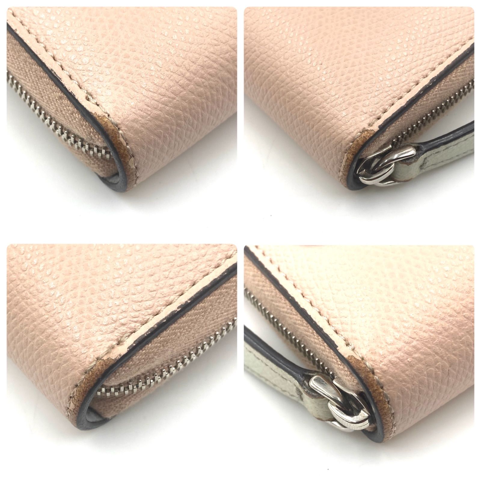 FENDI フェンディ バグスアイ モンスター スタッズ付き ジップ