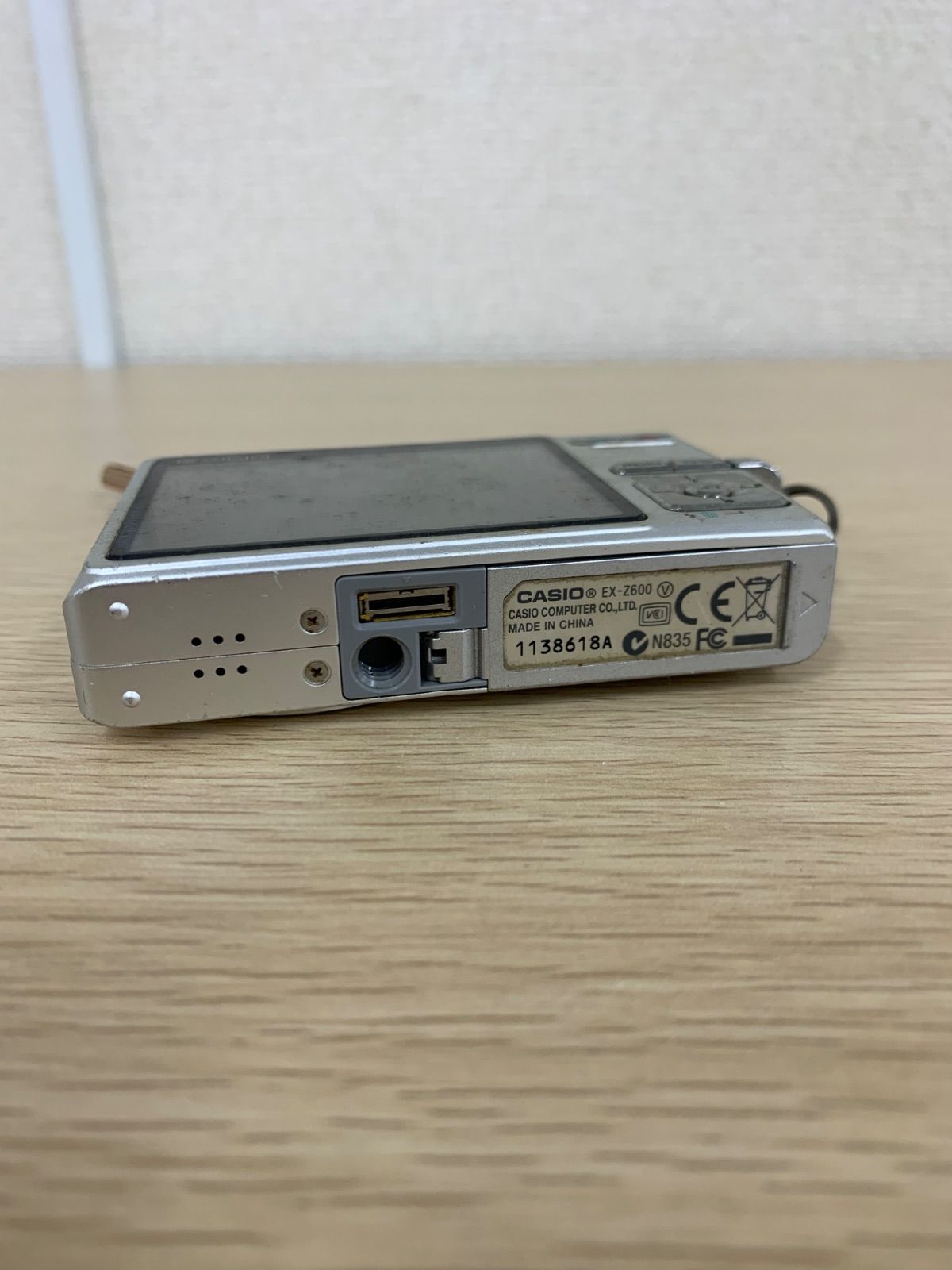通電未確認】カシオ エクシリム EX-Z600 デジカメ【カメラ1】【1