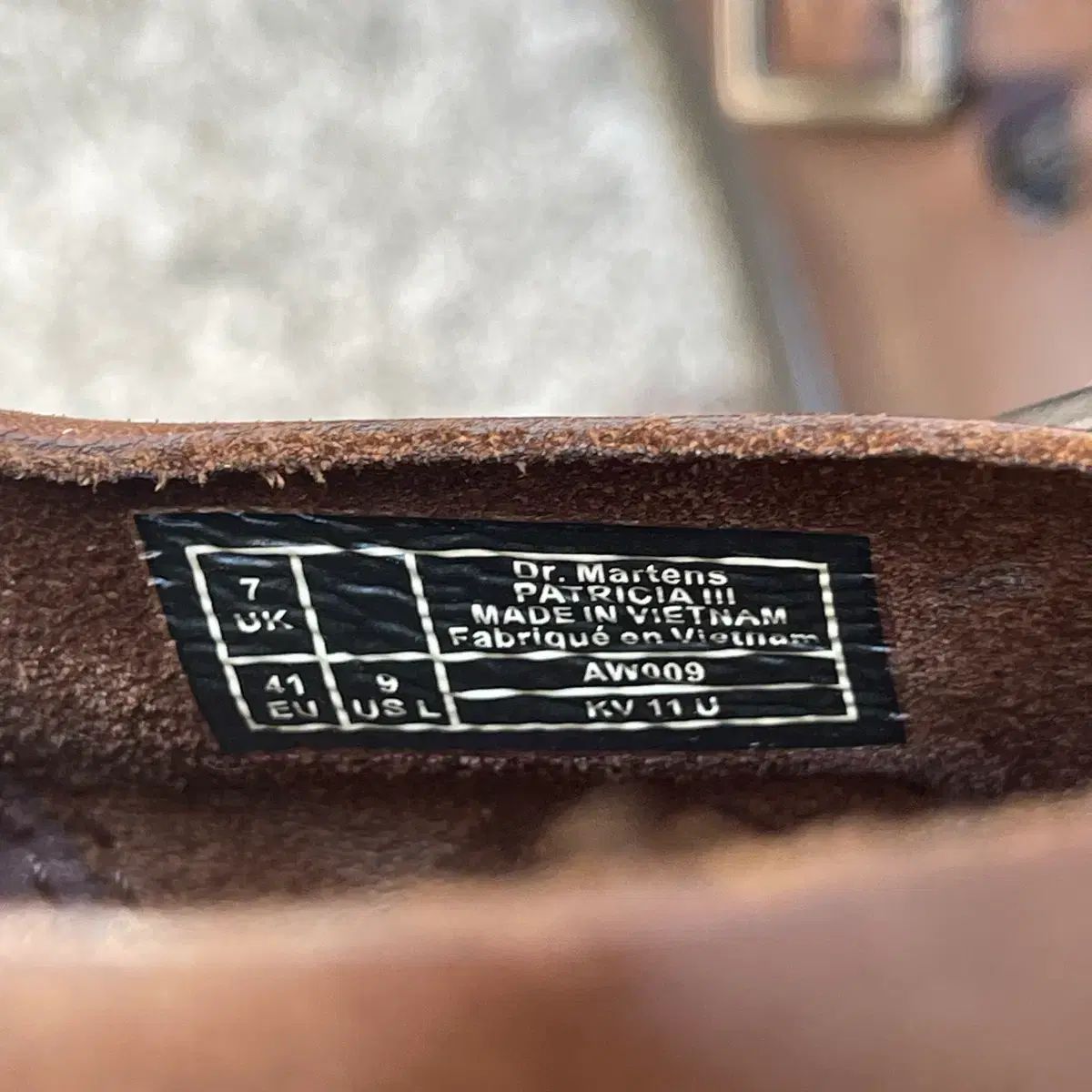 7UK DR. MARTENS ドクターマーチン パトリシア III (260 265) 7UK DR. MARTENS ドクターマーチン パトリシア III (260 265)
