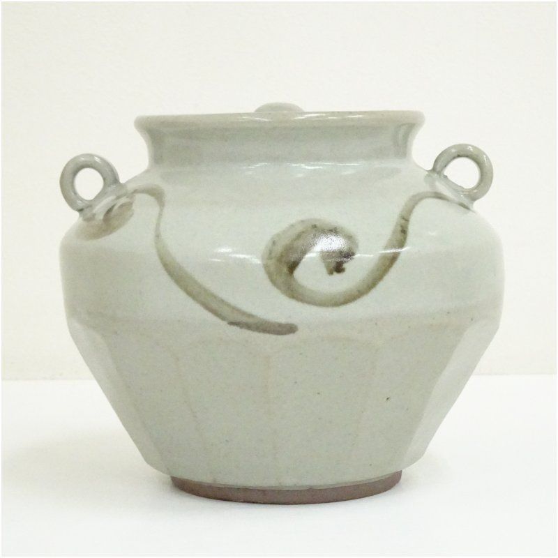 五智窯 木村隆造 鉄絵水指(共箱) 水指し 茶道 茶道具 おしゃれ 水差し 抹茶 インテリア 茶器 水器 お茶 骨董 茶会 五智窯 木村隆造 鉄絵水指(共箱) 水指し 茶道 茶道具 おしゃれ 水差し 抹茶 インテリア 茶器 水器 お茶 骨董 茶会