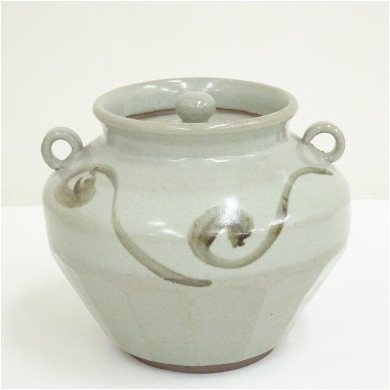 五智窯 木村隆造 鉄絵水指(共箱) 水指し 茶道 茶道具 おしゃれ 水差し 抹茶 インテリア 茶器 水器 お茶 骨董 茶会 五智窯 木村隆造 鉄絵水指(共箱) 水指し 茶道 茶道具 おしゃれ 水差し 抹茶 インテリア 茶器 水器 お茶 骨董 茶会