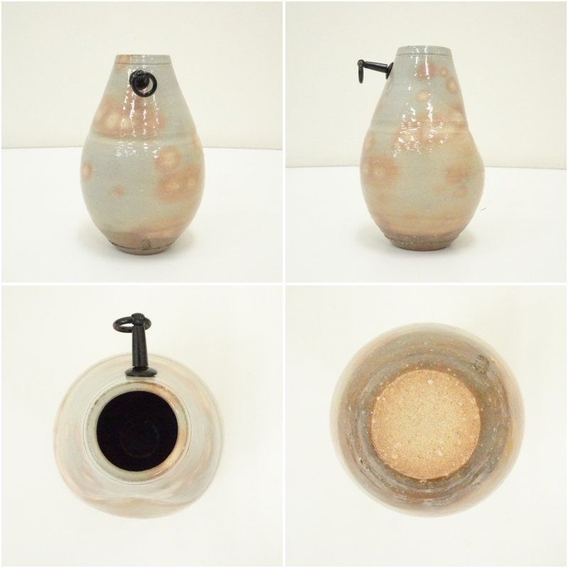 萩焼 十三代 田原陶兵衛造 掛花入(共箱) 花入れ 茶道 茶道具 花瓶 花器 おしゃれ フラワーベース 道具 茶室 華道 華道具 インテリア hnir 萩焼 十三代 田原陶兵衛造 掛花入(共箱) 花入れ 茶道 茶道具 花瓶 花器 おしゃれ フラワーベース 道具 茶室 華道 華道具 インテリア hnir
