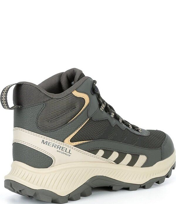 メレル メンズ シューズ ブーツ・レインブーツ レザー Merrell Menspeed Strike 2 Leather Mid Waterproof Boots Beluga メレル メンズ シューズ ブーツ・レインブーツ レザー Merrell Menspeed Strike 2 Leather Mid Waterproof Boots Beluga