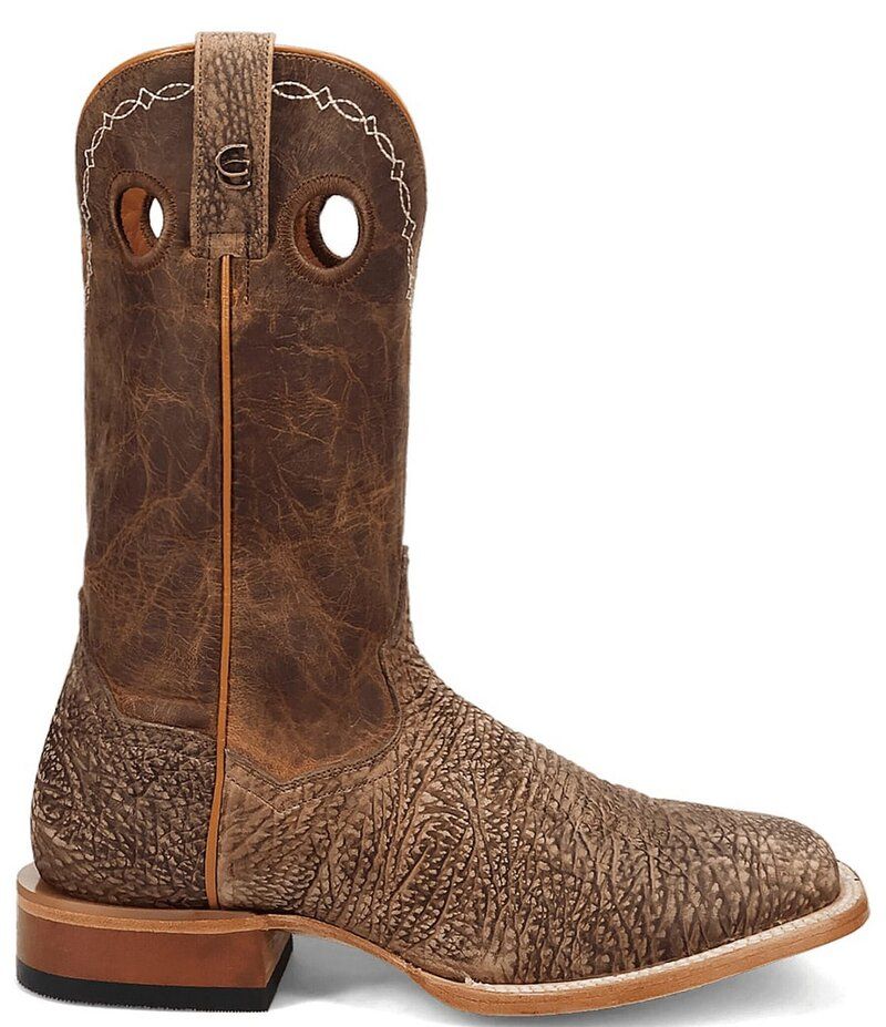 ダンポスト メンズ シューズ ブーツ・レインブーツ レザー Dan Post Mens Murray 11 Bison Leather Square Toe Western Boots Brown ブ ダンポスト メンズ シューズ ブーツ・レインブーツ レザー Dan Post Mens Murray 11 Bison Leather Square Toe Western Boots Brown ブ