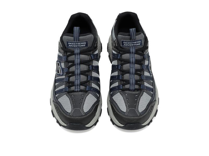 スケッチャーズ メンズ シューズ ブーツ・レインブーツ SKECHERS Afterburn Legacy NavyGray グレー スケッチャーズ メンズ シューズ ブーツ・レインブーツ SKECHERS Afterburn Legacy NavyGray グレー
