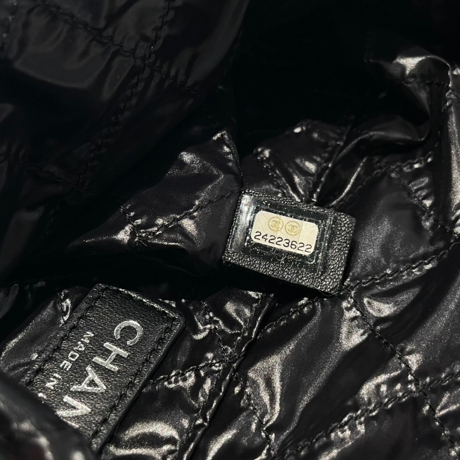 極美品 CHANEL シャネル No.5 トートバッグ A91557 24番台 ココマーク