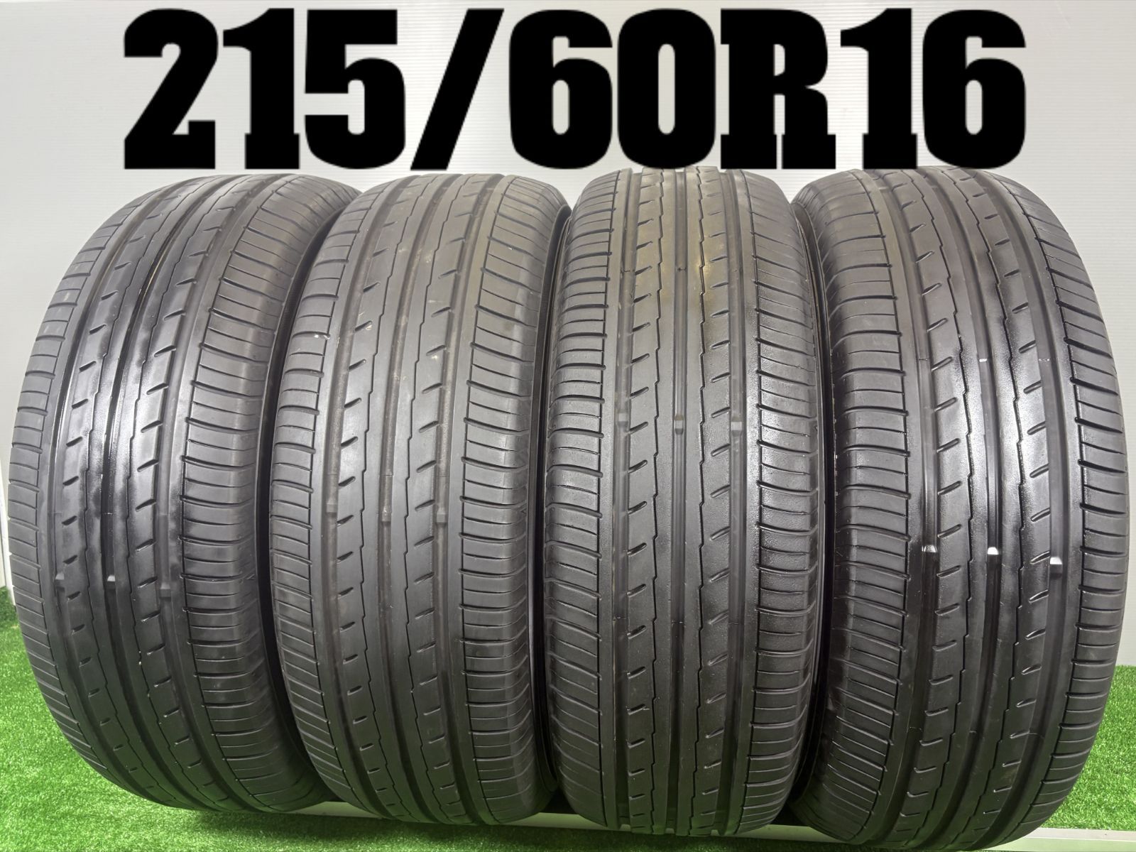 送料無料★215/60R16 ヨコハマ ES32 2025年製 4本 夏 タイヤ ノーマル 中古 TB1315