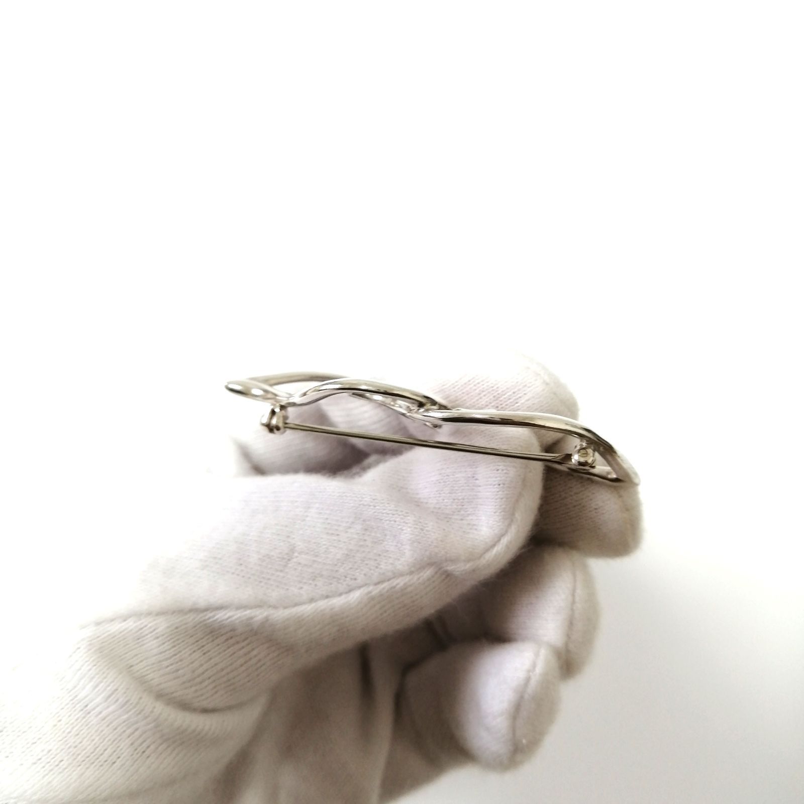 ✨美品✨ Tiffany&Co. ティファニー ブローチ リーフ 葉 ダブルリーフ