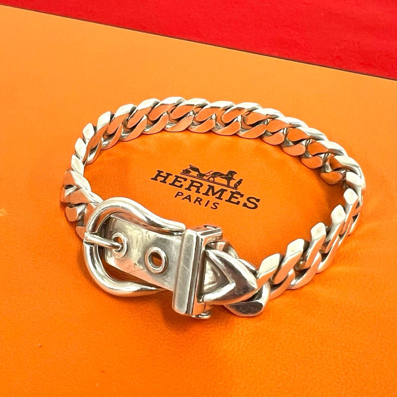 極 美品 HERMES エルメス ヴィンテージ ブックルセリエ PM