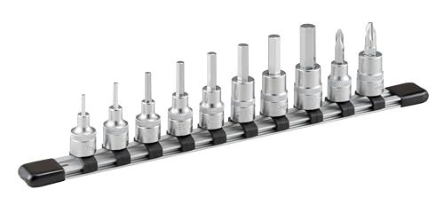 トネ(TONE) ヘキサゴンソケットセット(ホルダー付) HH310 差込角9.5mm(3/8