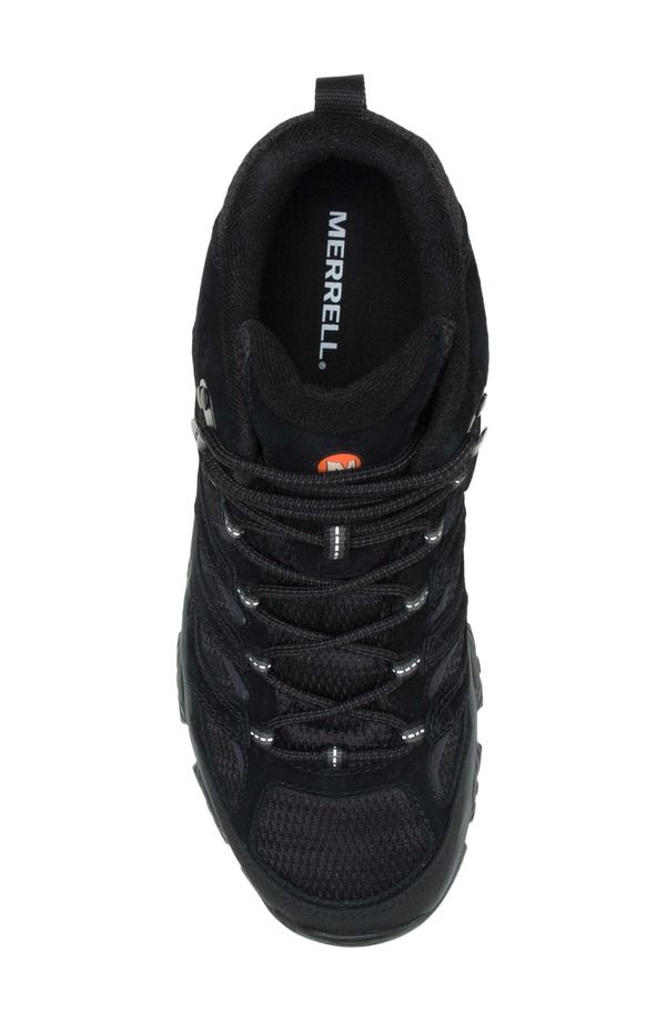 メレル メンズ シューズ ブーツ・レインブーツ Merrell Moab 3 Mid Waterproof Hiking Shoe Black Night ブラック
